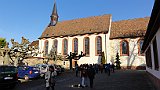 13 Samstagspilgern 1. Etappe, Speyer - Lingenfeld, Kloster St. Magdalena.JPG