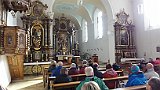18 Samstagspilgern 1. Etappe, Speyer - Lingenfeld, Kirche Kloster St. Magdalena.JPG