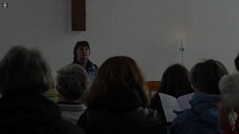 Pilger in Christuskirche Lingenfeld