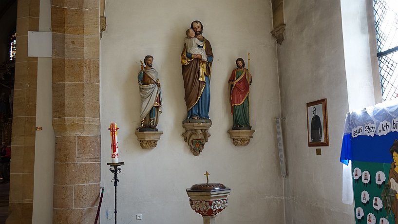 Taufbecken Kirche St. Jakobus in Germersheim 