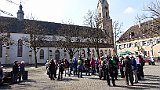 21 Samstagspilgern 2.Etappe, Lingenfeld - Rülzheim, Germersheim, Kirche St. Jakobus, Jakobsbrunnen.JPG