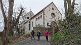 72 Samstagspilgern 2.Etappe, Lingenfeld - Rülzheim, Hördt, Kirche St. Georg.JPG