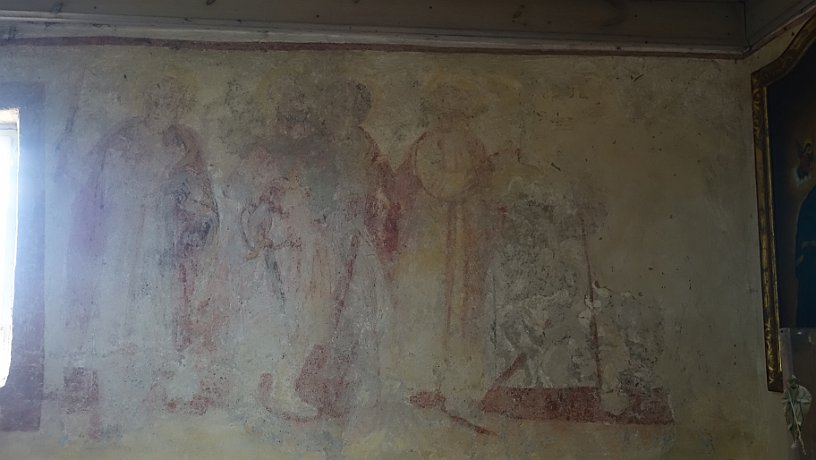 Fresken in Landauer Kapelle auch Loretokapelle bei Herxheim