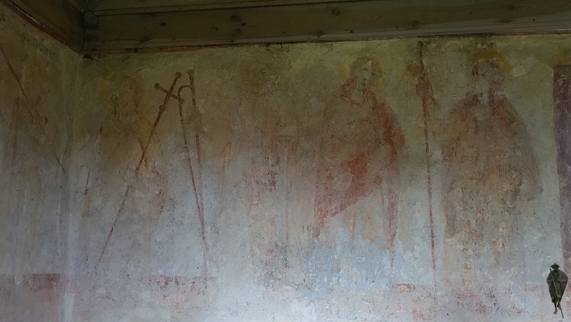 Fresken in Landauer Kapelle auch Loretokapelle bei Herxheim