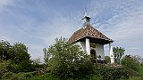 209-41 Wandern 25.4.15 Samstagspilgern, 3. Etappe Rülzheim - Landau, Armen Seelen Kapelle bei Herxheimweyher.JPG