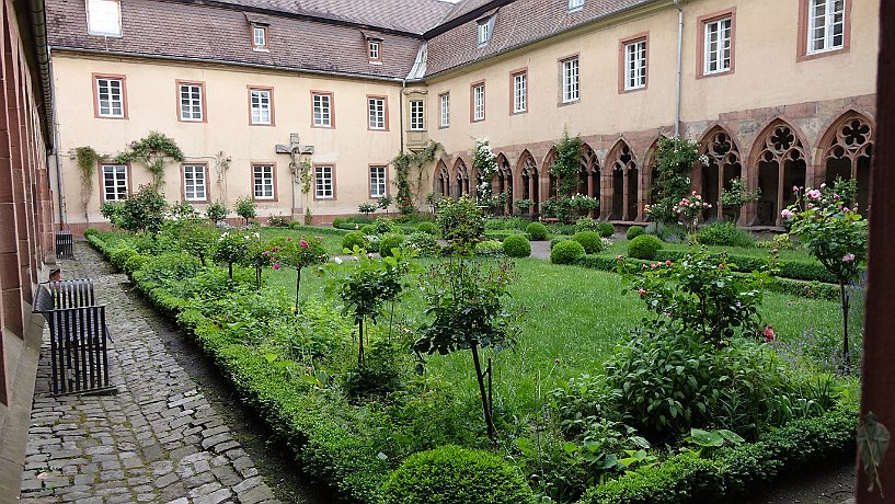 Kreuzgang ehemalige Klosterkirche der Augustinereremiten Landau