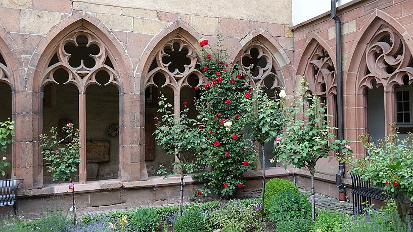 Kreuzgang ehemalige Klosterkirche der Augustinereremiten Landau