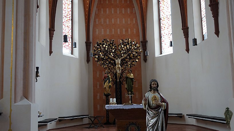 Chor der Kirche St.Martin, Bergzabern