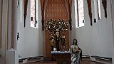 218-30 Wandern 27.6.15 Samstagspilgern 5. Etappe Klingenmünster - Wissembourg, Bergzabern Kirche St. Martin, Chor.JPG