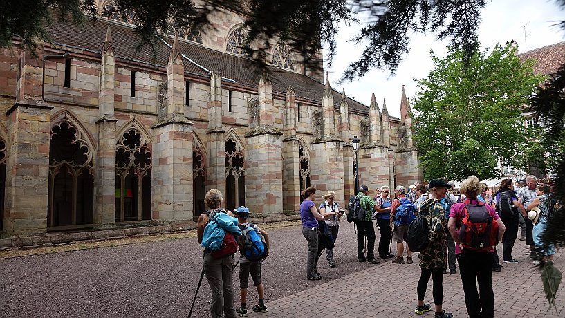 Wissembourg, Stiftskirche St. Peter und Paul, Pilger