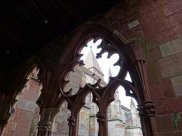 Wissembourg, Stiftskirche St. Peter und Paul, Kreuzgang