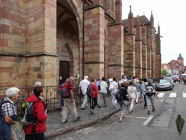 Wissembourg, Stiftskirche St. Peter und Paul, Pilger