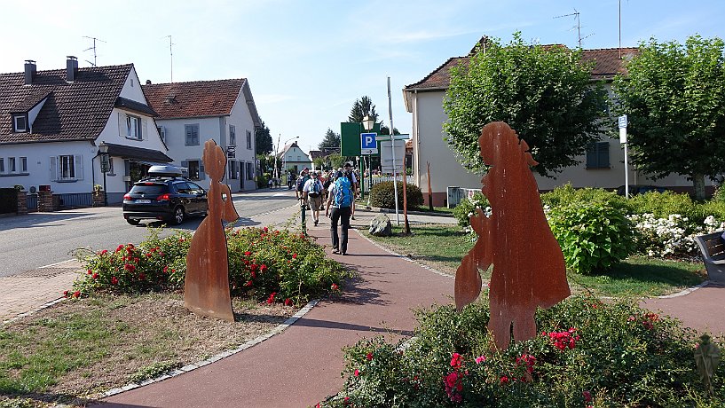 Kunstobjekte in Soultz s.F.