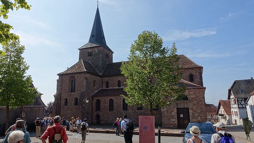 Surbourg, Abbatiale St. Martin und St. Arbogast, Nordfassade 