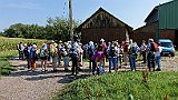 226-03 Wandern 29.8.15 Samstagspilgern Soultz s.F - Haguenau, Pilgerrast.JPG