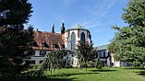 230-45 Wandern 26.9.15 Samstagspilgern Haguenau - Brumath, Marienthal, Basilique Notre-Dame-des-Douleurs.JPG