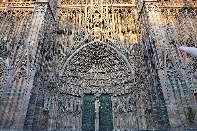 Münster Straßburg, Hauptportal