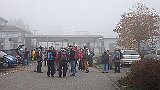 235-01 Wandern 31.10.15 Samstagspilgern Vendenheim - Strasbourg, Start Bahnhof Vendenheim.JPG