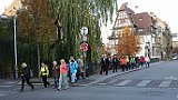 235-45 Wandern 31.10.15 Samstagspilgern Vendenheim - Strasbourg, Pilger in Straßburg.JPG